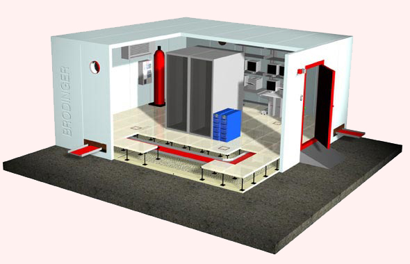 Hệ Thống Sàn Nâng Cho Phòng Server Room